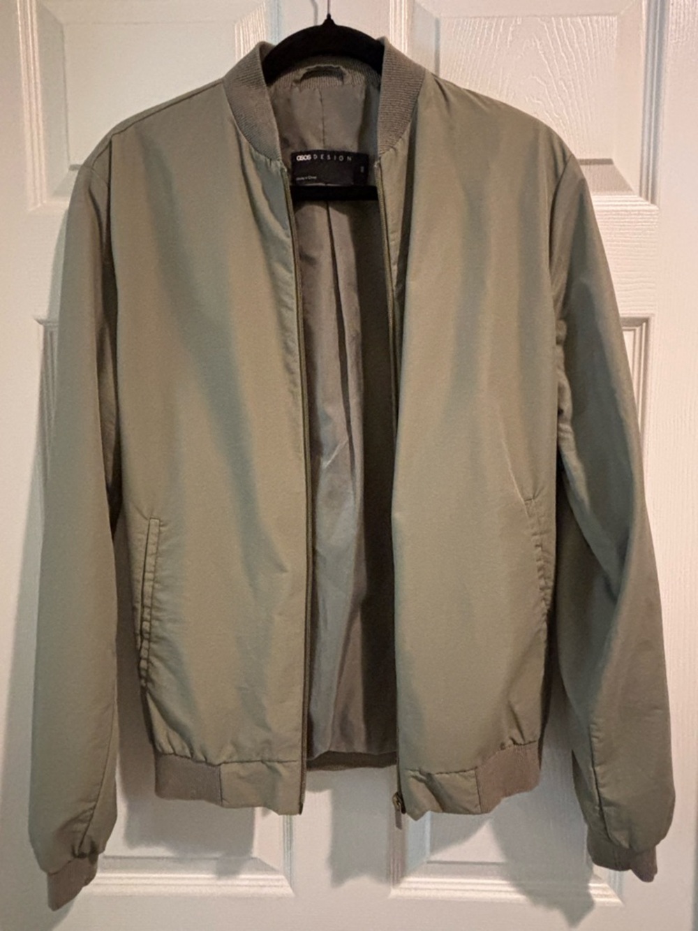 ASOS Sage Green Bomber Jacket